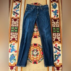 Levi's 511 Classic Denim Blue Jean Indigo Straight Cut